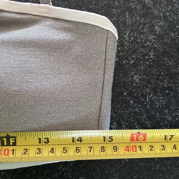 Shimmer Bandeau bikini top NWOT - Picture 4 of 5